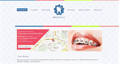 Desktop Screenshot of orto-praxis.com.pl